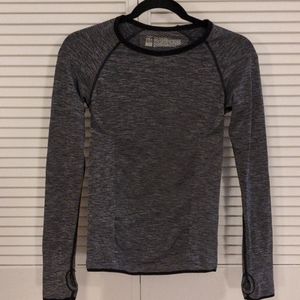 Victoria Secret Sport heathered grey long sleeve